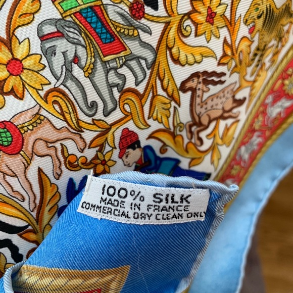 Authentic HERMES Scarf - Picture 7 of 13